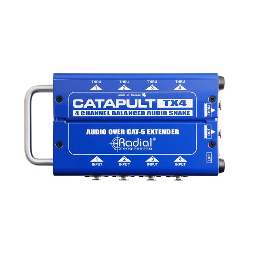 Radial Catapult TX4 - 4-Channel Cat 5 Audio Snake Transmitter