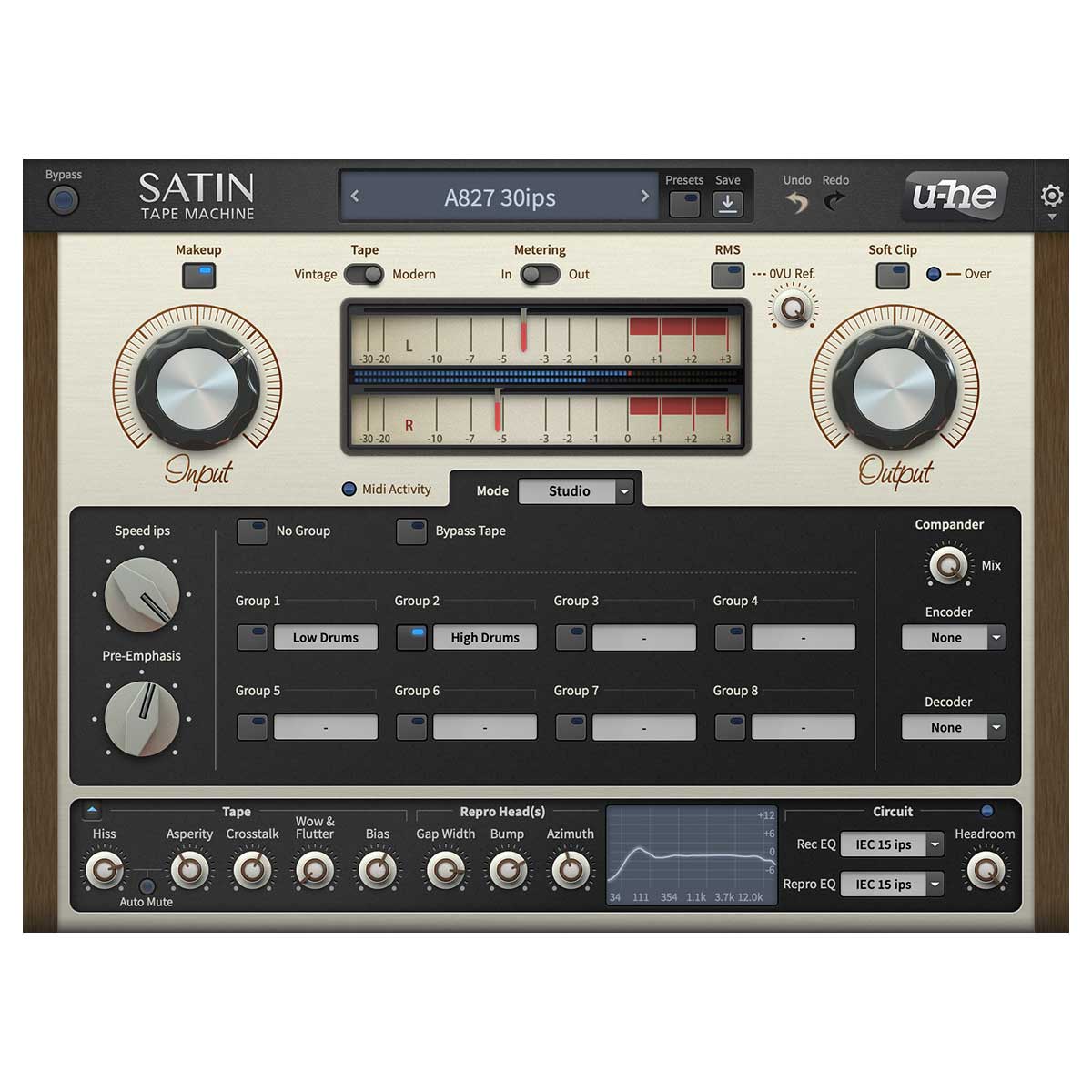 u-He Satin Tape Machine Plug-In (Serial Nr + Download)