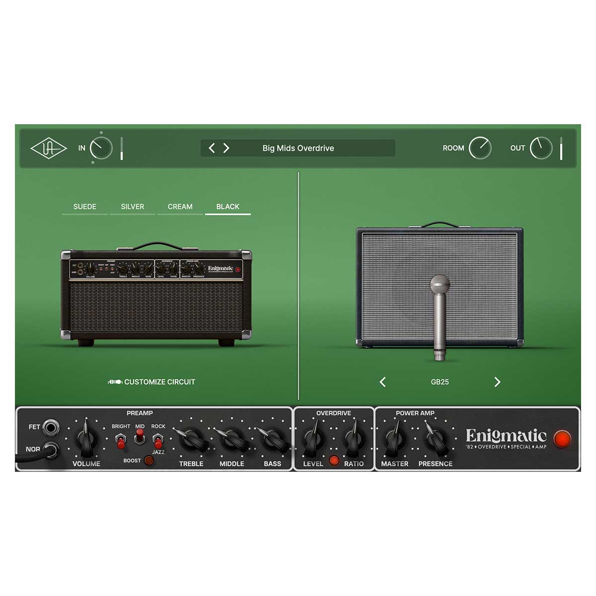 UAD Enigmatic '82 Overdrive Special Amp (Digital Download)