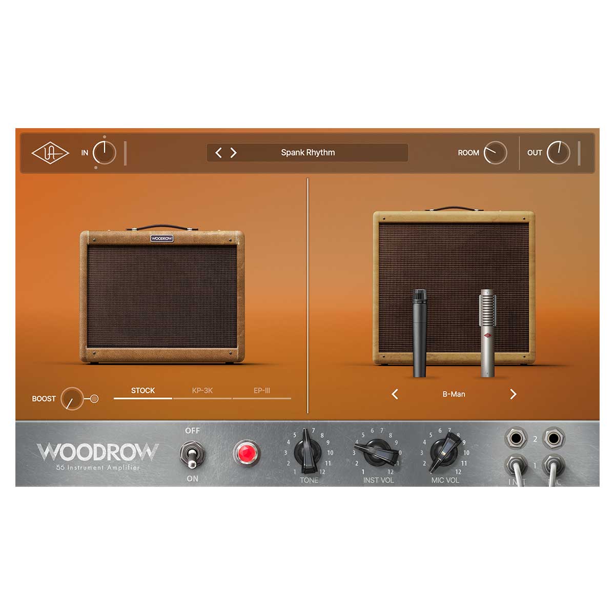 UAD Woodrow &#39;55 Instrument Amp Plug-In (Serial Nr + Download)