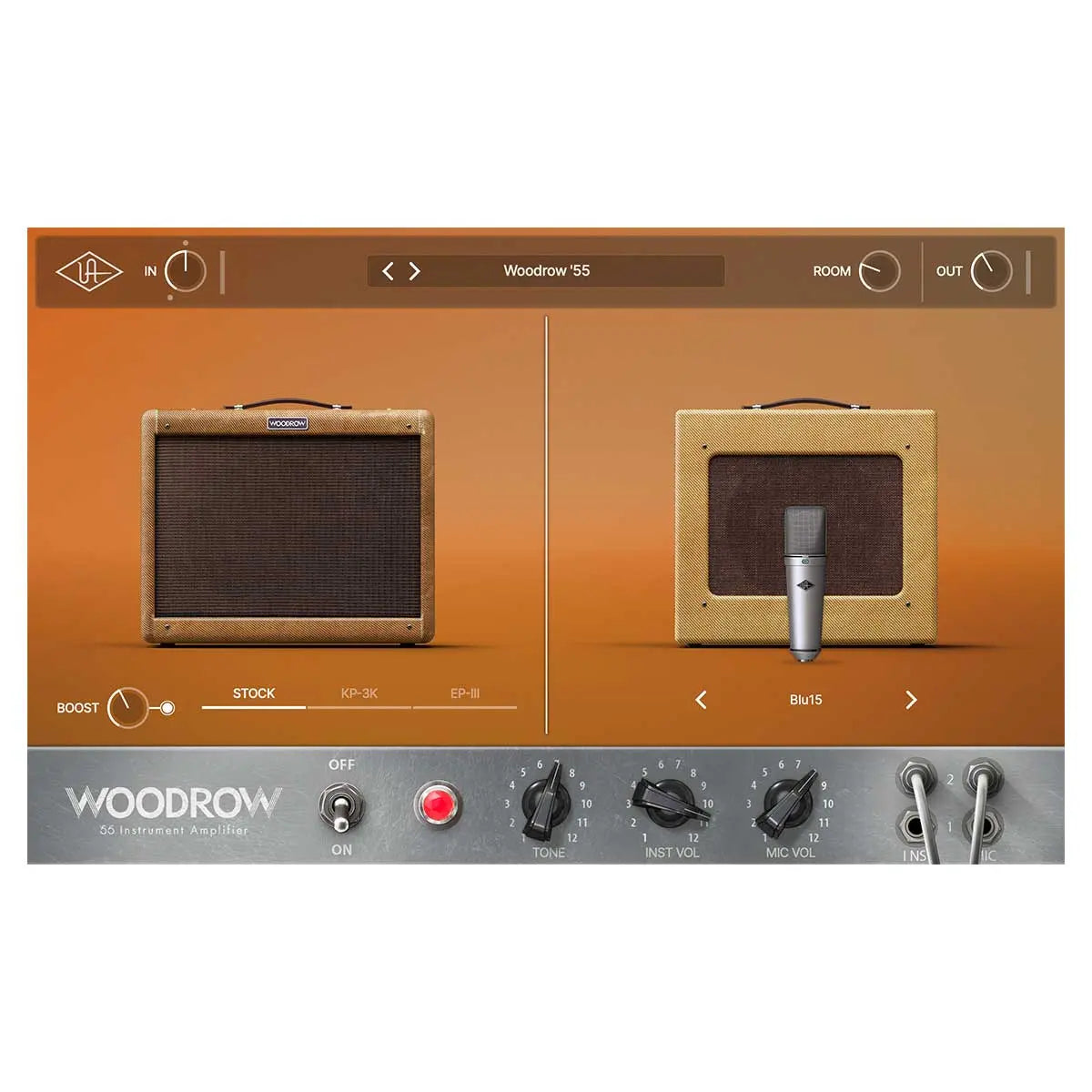 UAD Woodrow '55 Instrument Amp Plug-In (Serial Nr + Download) Universal Audio