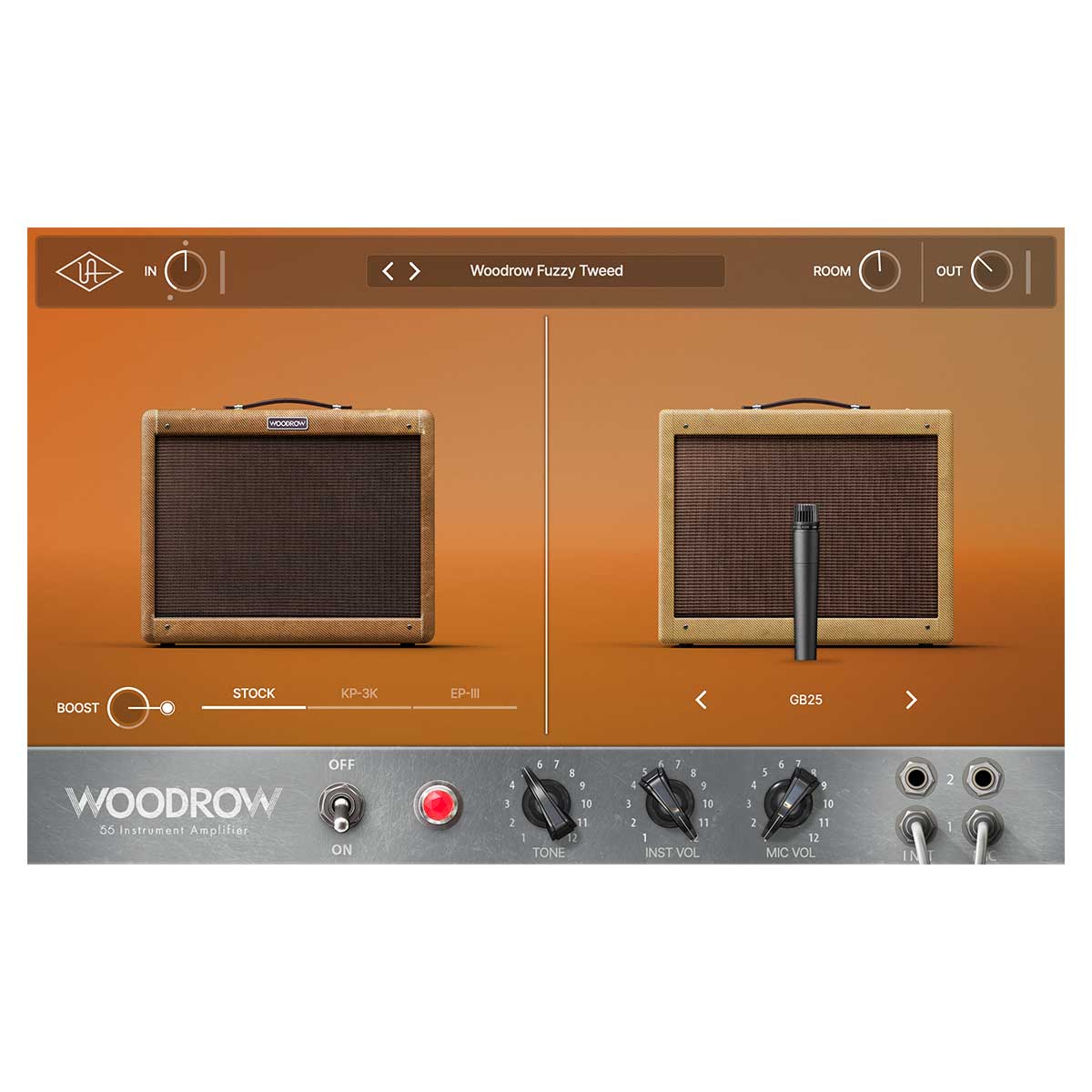 UAD Woodrow &#39;55 Instrument Amp Plug-In (Serial Nr + Download)