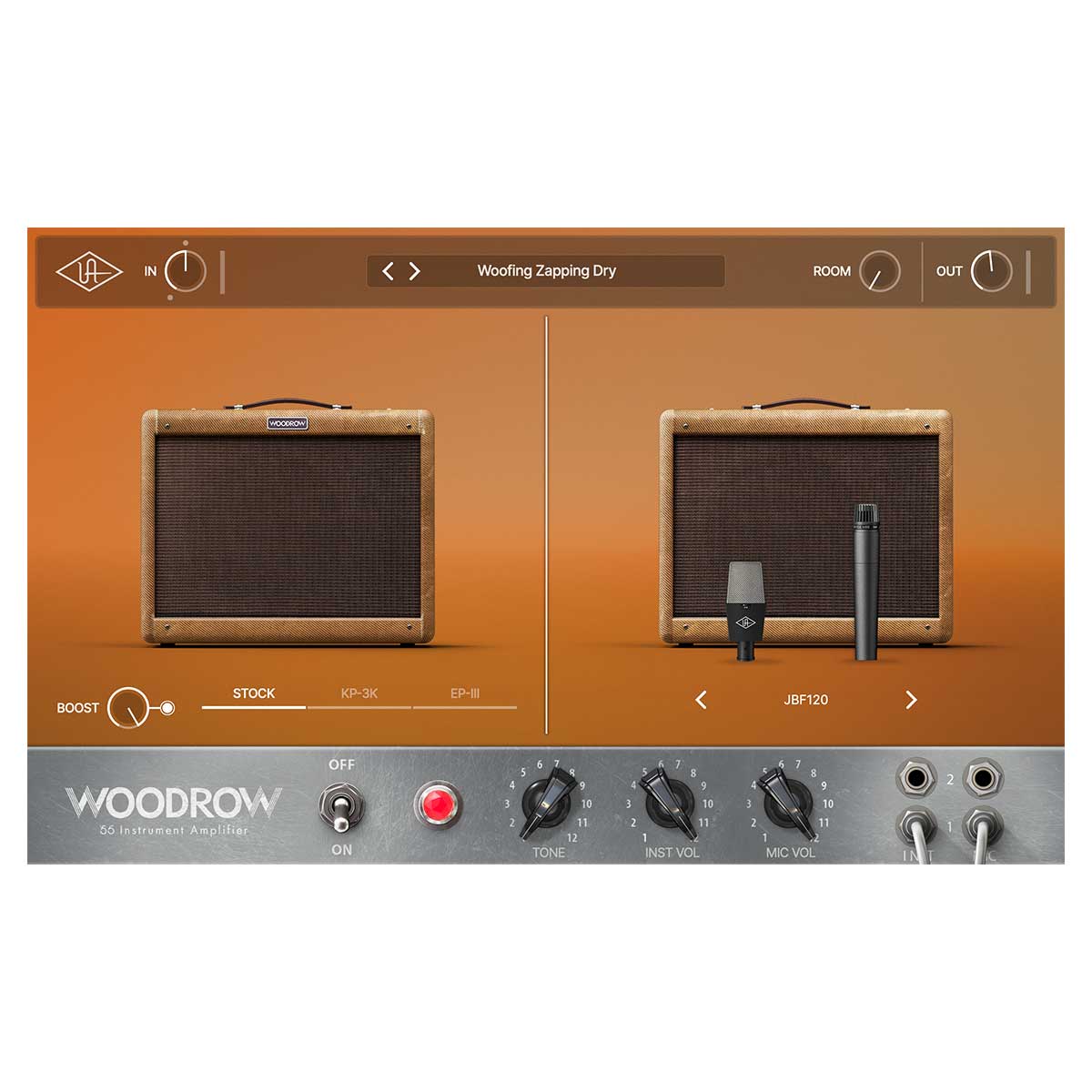 UAD Woodrow &#39;55 Instrument Amp Plug-In (Serial Nr + Download)