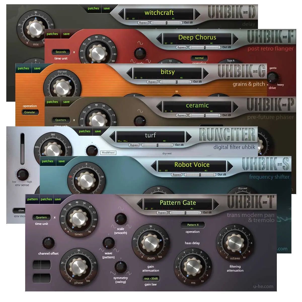 u-He Uhbik 9 Effects Plug-Ins (Serial Nr + Download)