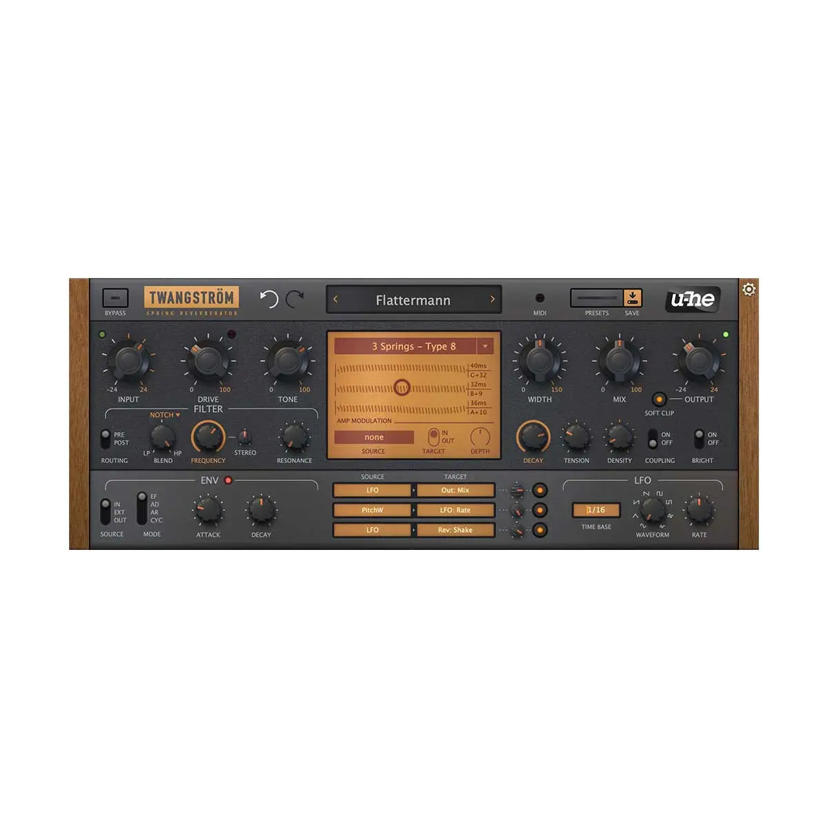 u-He Twangstrom Spring Reverb Plug-In (Serial Nr + Download)