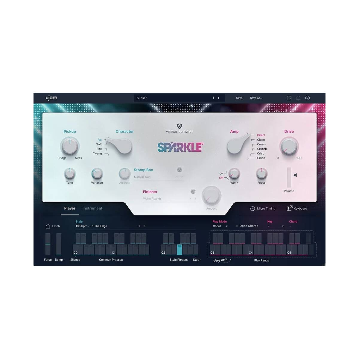 UJAM SPARKLE 2 Catchy Electric Rhythm Guitar