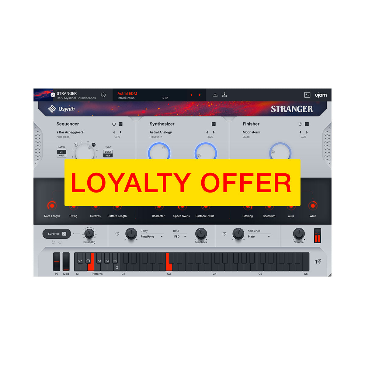 UJAM STRANGER Loyalty Offer