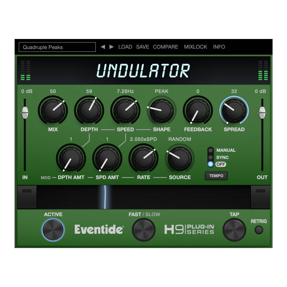 Eventide Undulator Classic Modulated Tremolo Plug-In