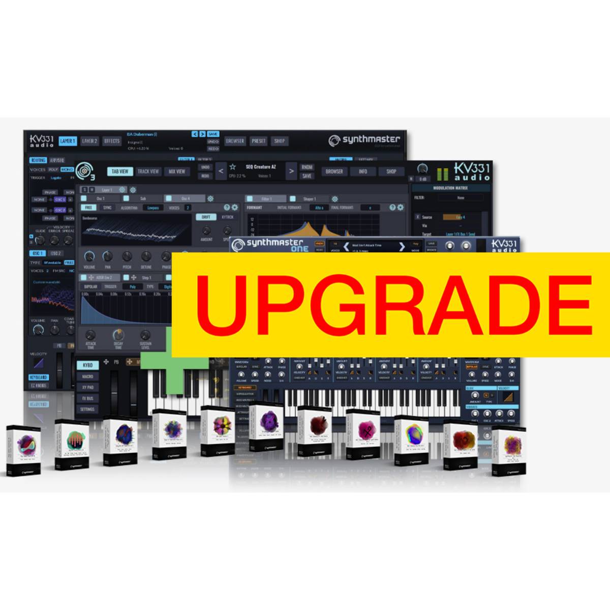 KV331 Upgrade Everything Bundle from Synthmaster One