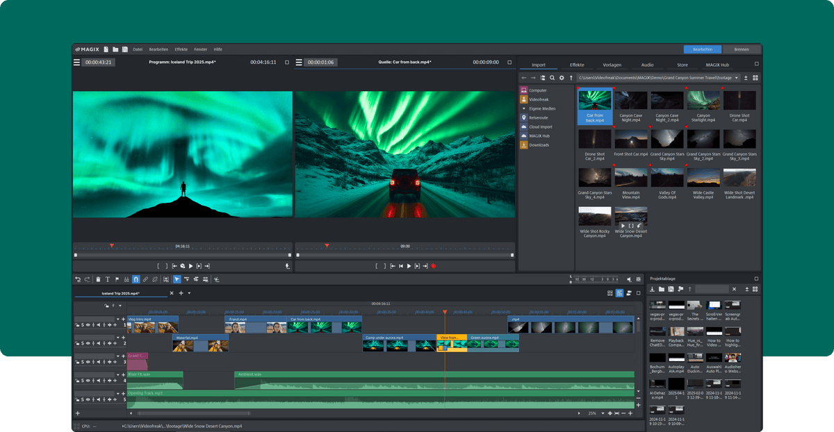 MAGIX Video Pro X 17 — MAGIX