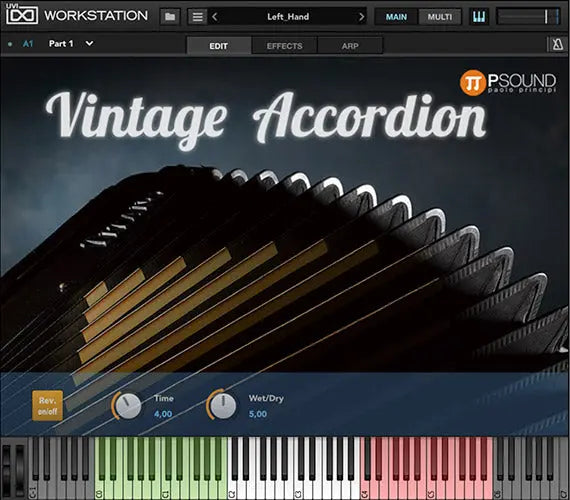PSound Vintage Accordion (Serial Nr + Download)