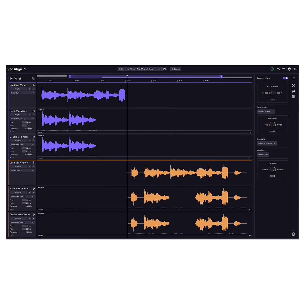 Synchro Arts VocAlign 7 Pro – Vocal Alignment & Pitch Matching Plugin