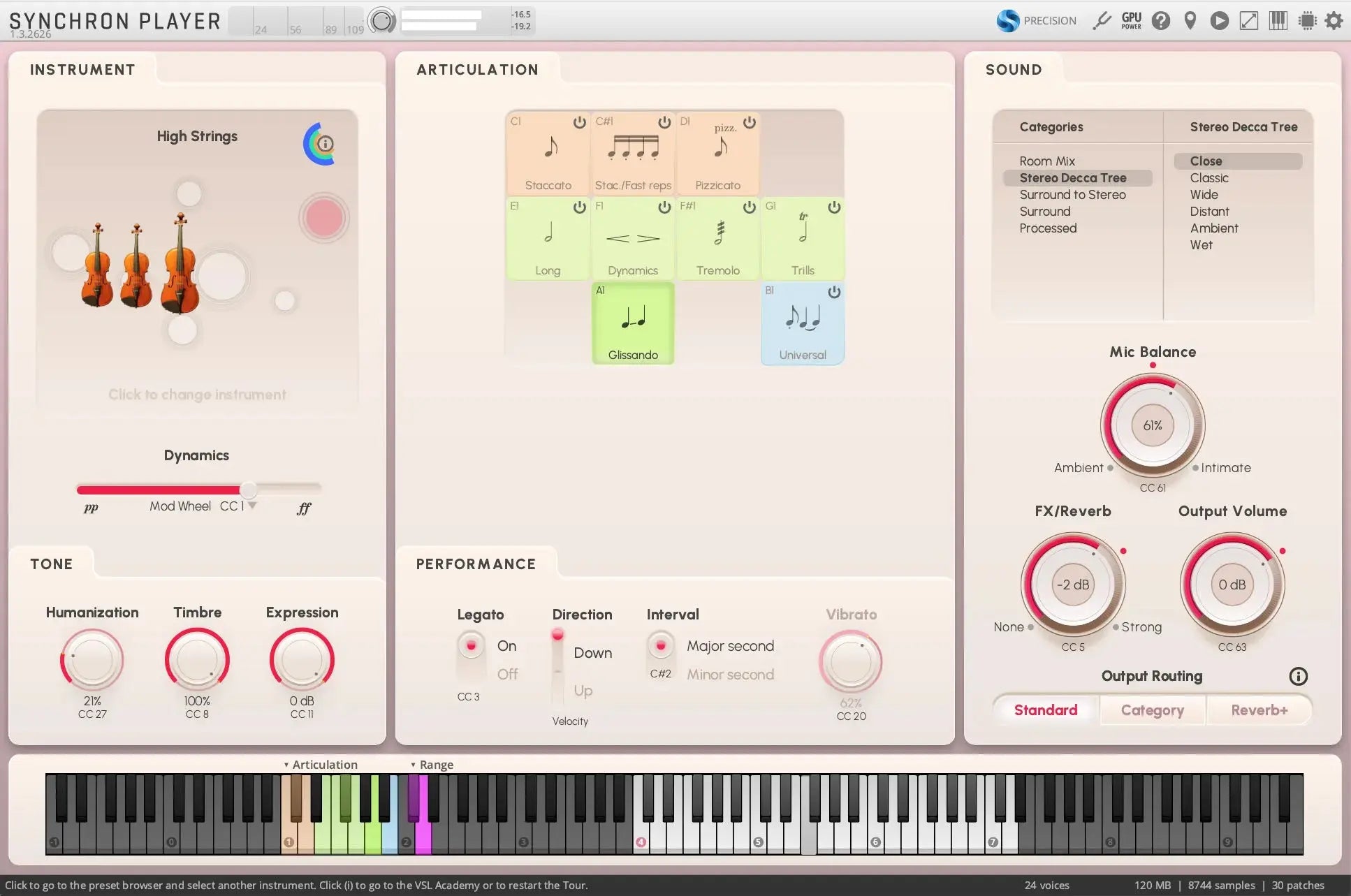 VSL BBO Strings (Digital Download) Vienna Symphonic Library