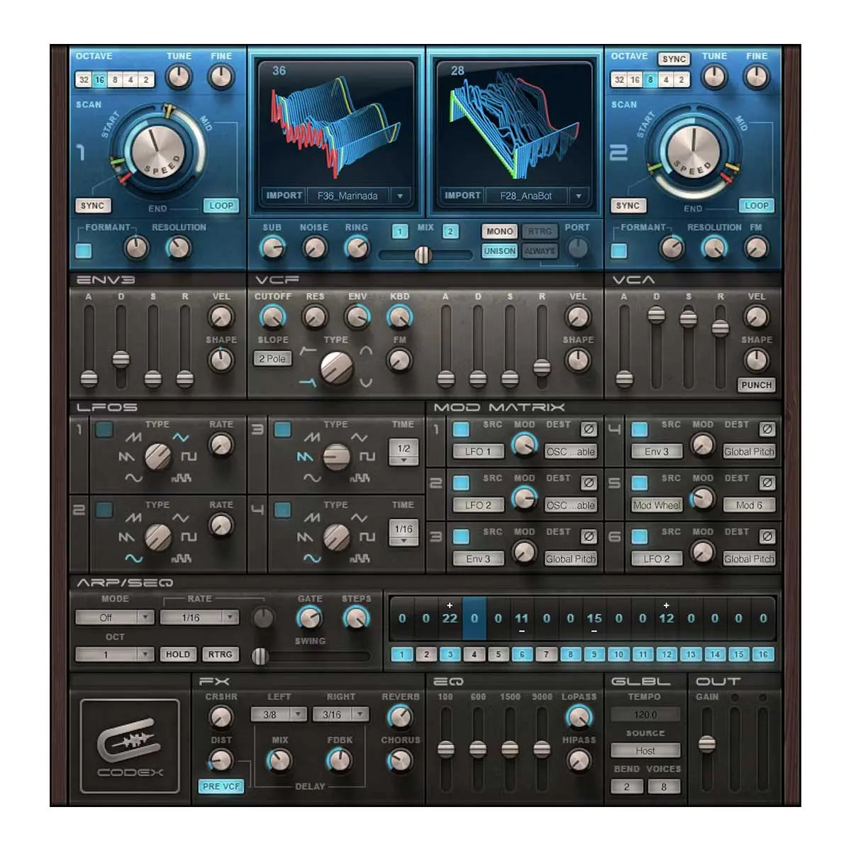 Waves Codex Wavetable Synth (Download)
