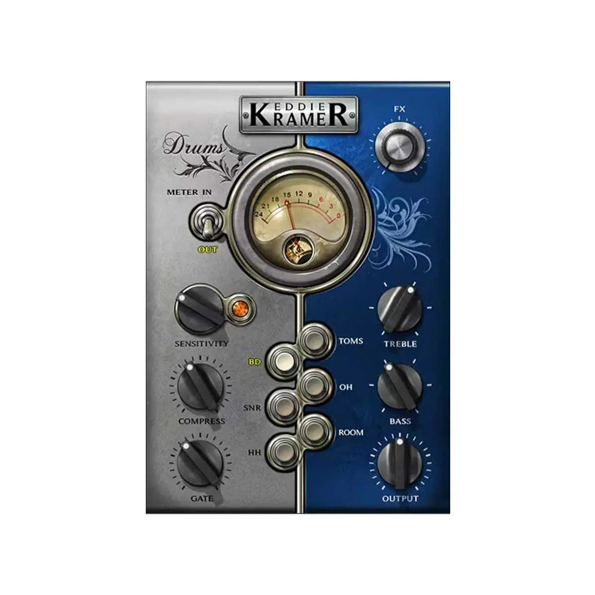 Waves Eddie Kramer Drum Channel (Download) Waves
