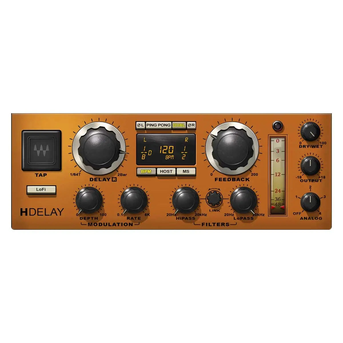 Waves H-Delay Hybrid Delay (Download) Waves