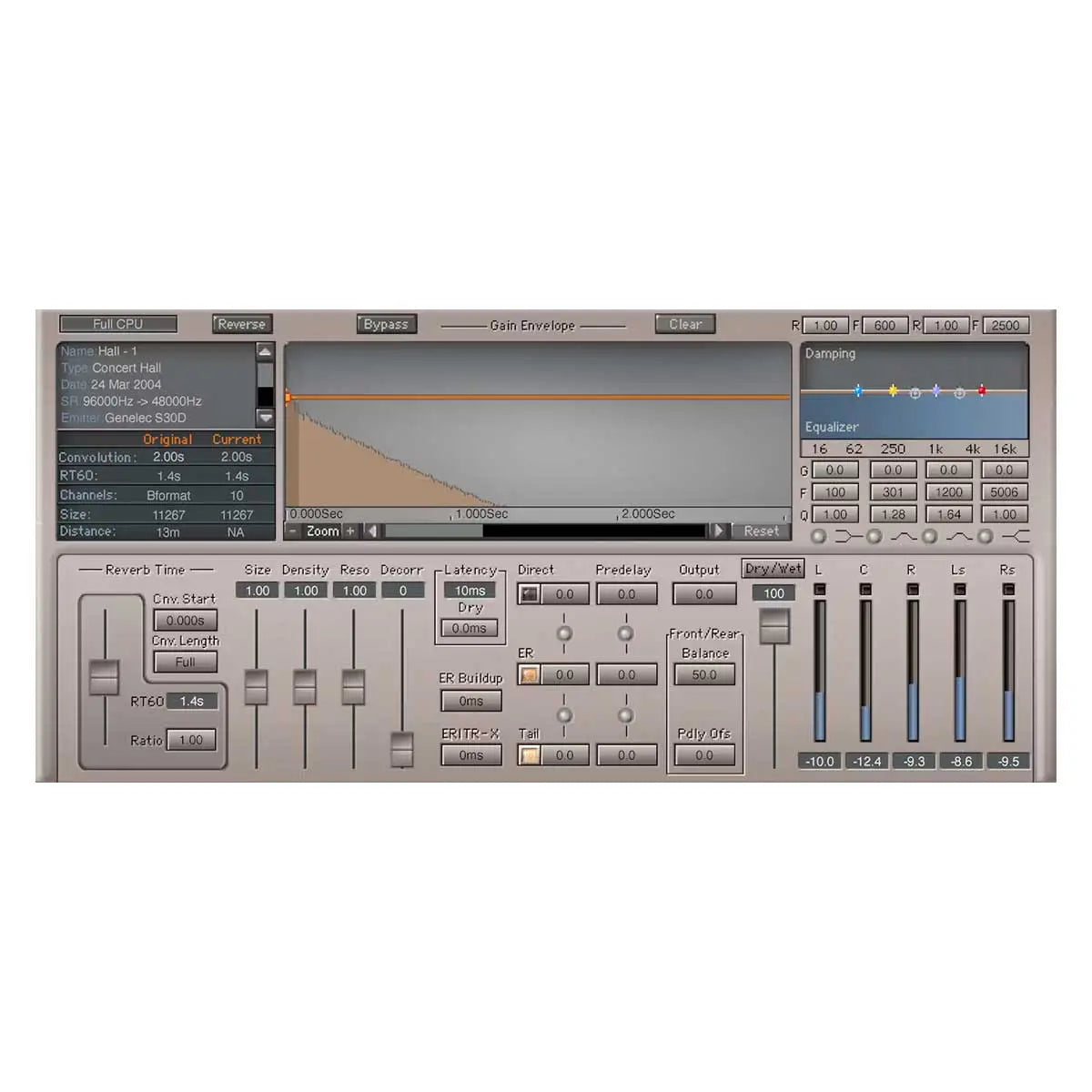 Waves IR360 Convolution Reverb (Digital Download)