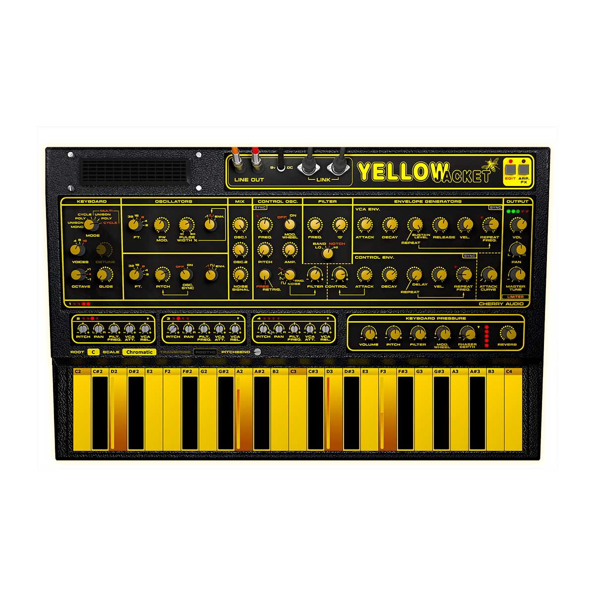 Cherry Audio Yellow Jacket (Serial Nr + Download)