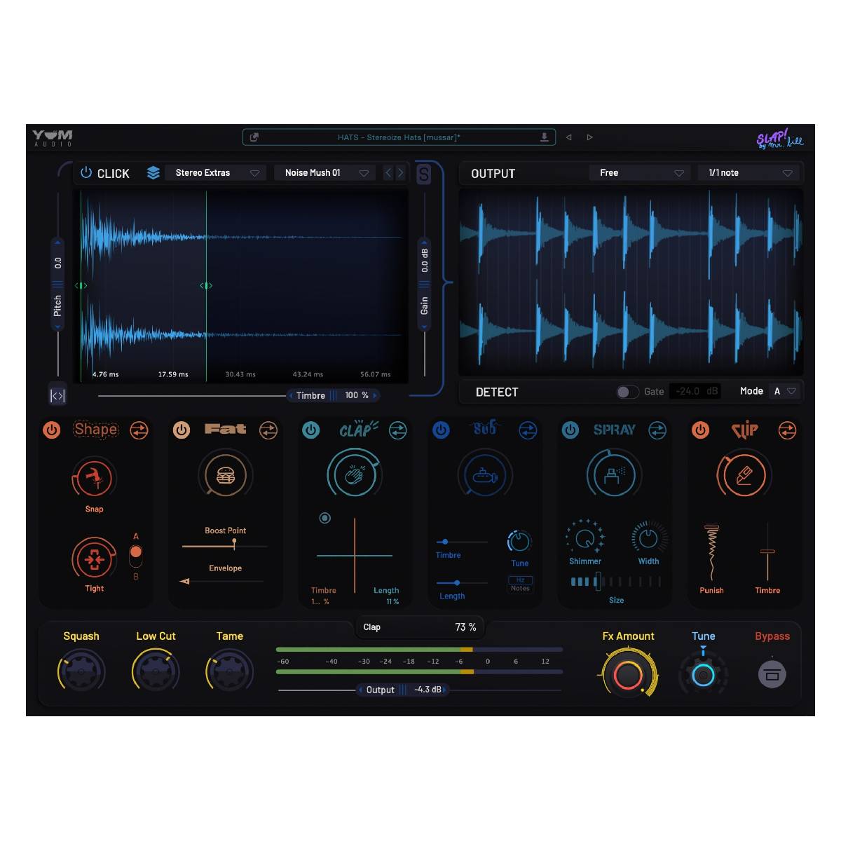 Yum Audio Slap