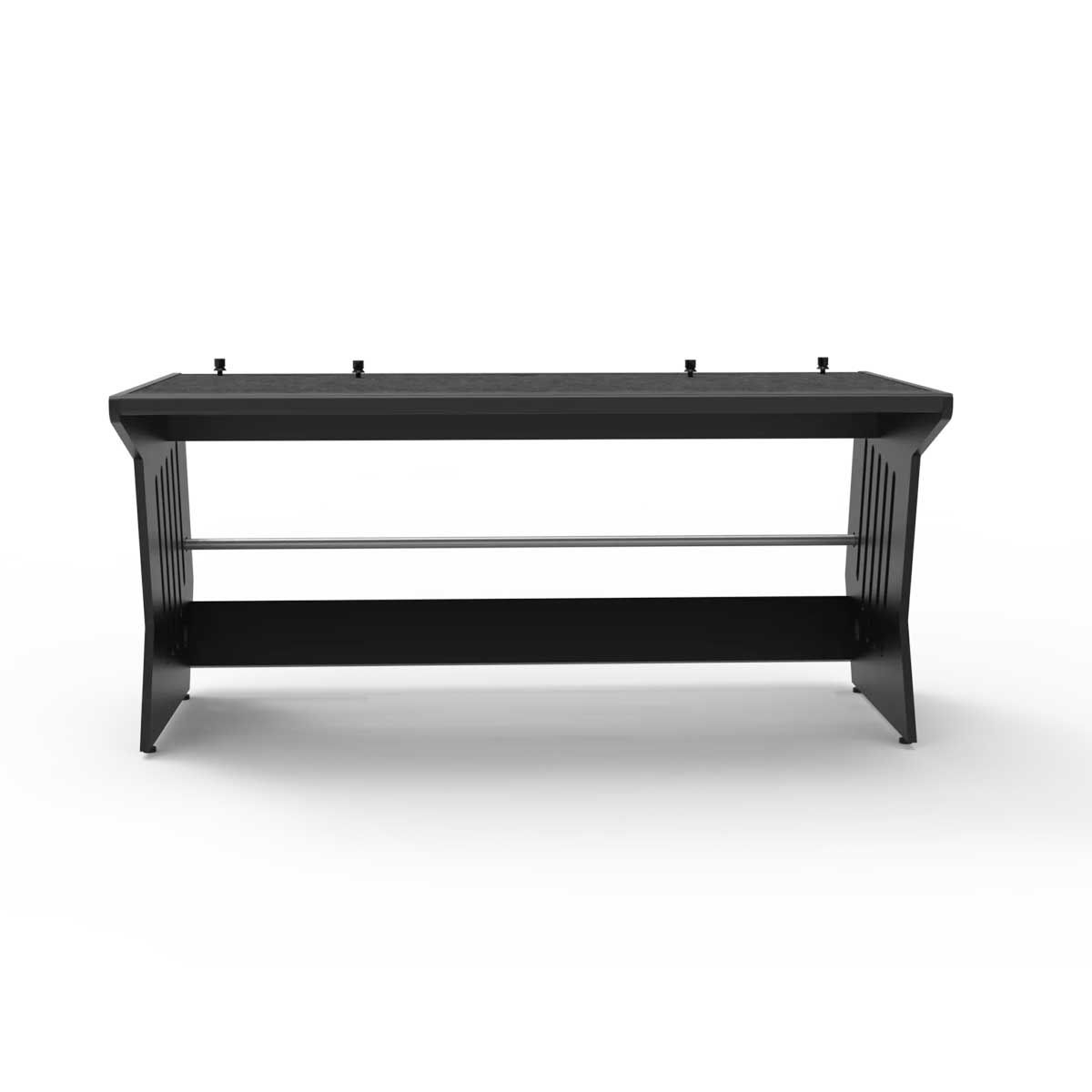 Zaor Tela 60 Expandable AV Edit/Podcast Desk with ZaorBit Triad Orbit - Black 60&quot; Width