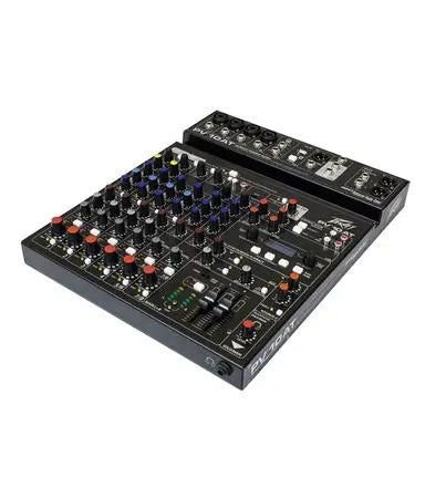 Peavey PV® 10 BT. 4 XLR/14" Mic/Line combo inputs, 2 stereo line inputs, Stereo USB & Bluetooth Peavey