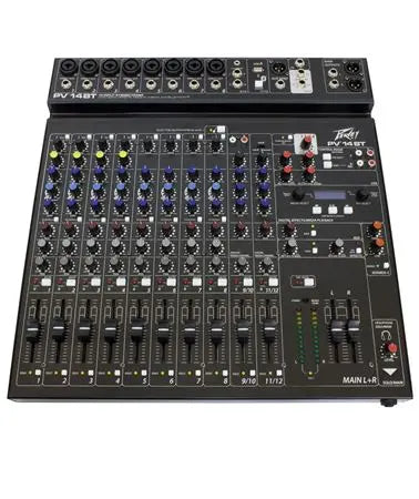 Peavey PV 14BT Compact 14 Channel Mixer with Bluetooth