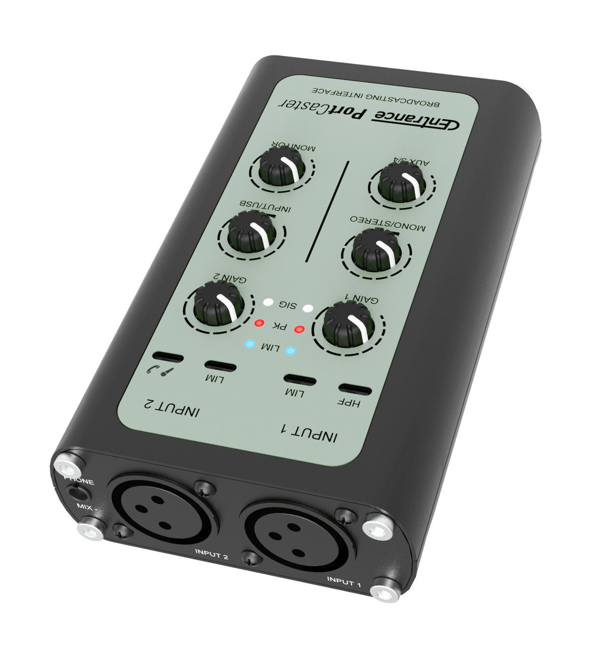 Centrance PortCaster Portable Mixer, Recorder and USB-C Audio Interface for Voice - Koala Audio