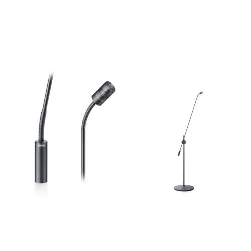 DPA d:dicate™4018FJS Supercardioid Mic, Single 75 cm Boom, Floor Stand