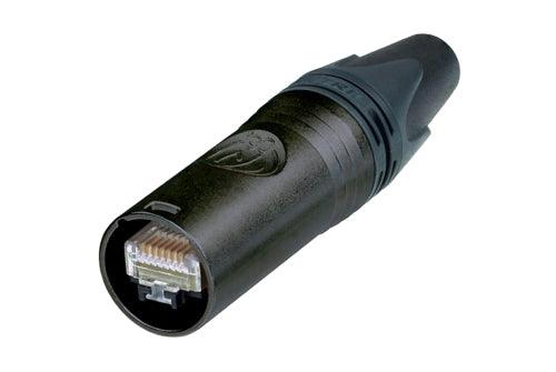 Neutrik NE8MX6-B CAT6A cable connector, black, - Koala Audio