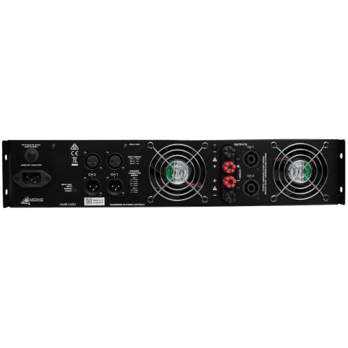 Australian Monitor AMB1600 2 x 800W Power Amplifier - Koala Audio