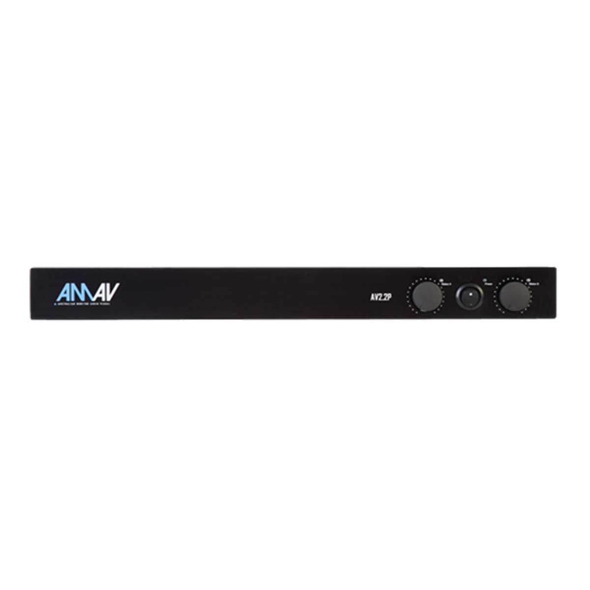Australian Monitor AV2-2P 2 x 100W Power Amplifier Low Impedance, Fanless