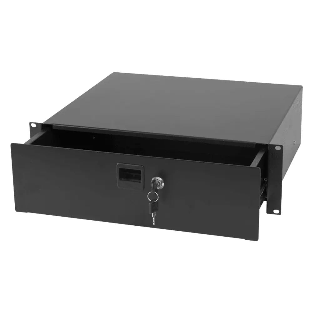 Australian Monitor  3RU Lockable Drawer for 19" Racks - Koala Audio