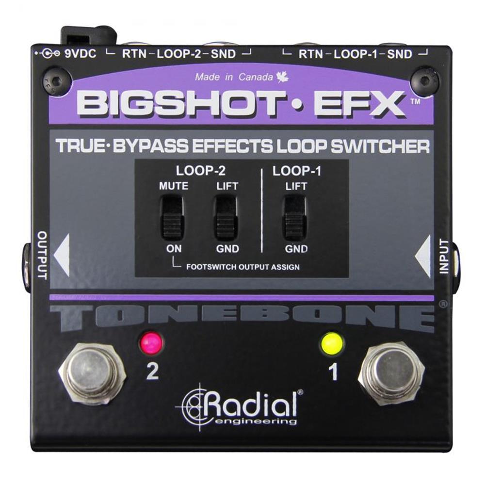 Radial Bigshot EFX Effects Pedal Loop Switcher - Koala Audio