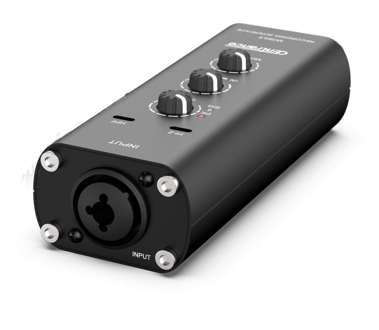 CEntrance MicPort Pro Portable Mic Preamp with Analog limiter + USB-C Audio Interface - Koala Audio