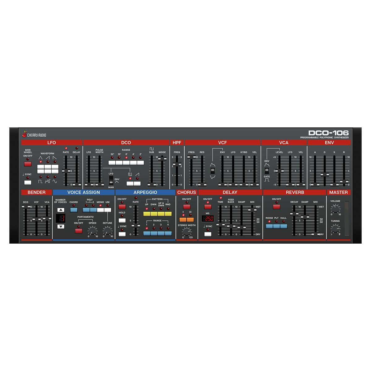 Cherry Audio DCO-106 Polyphonic Synth (Serial Nr + Download) - Koala Audio