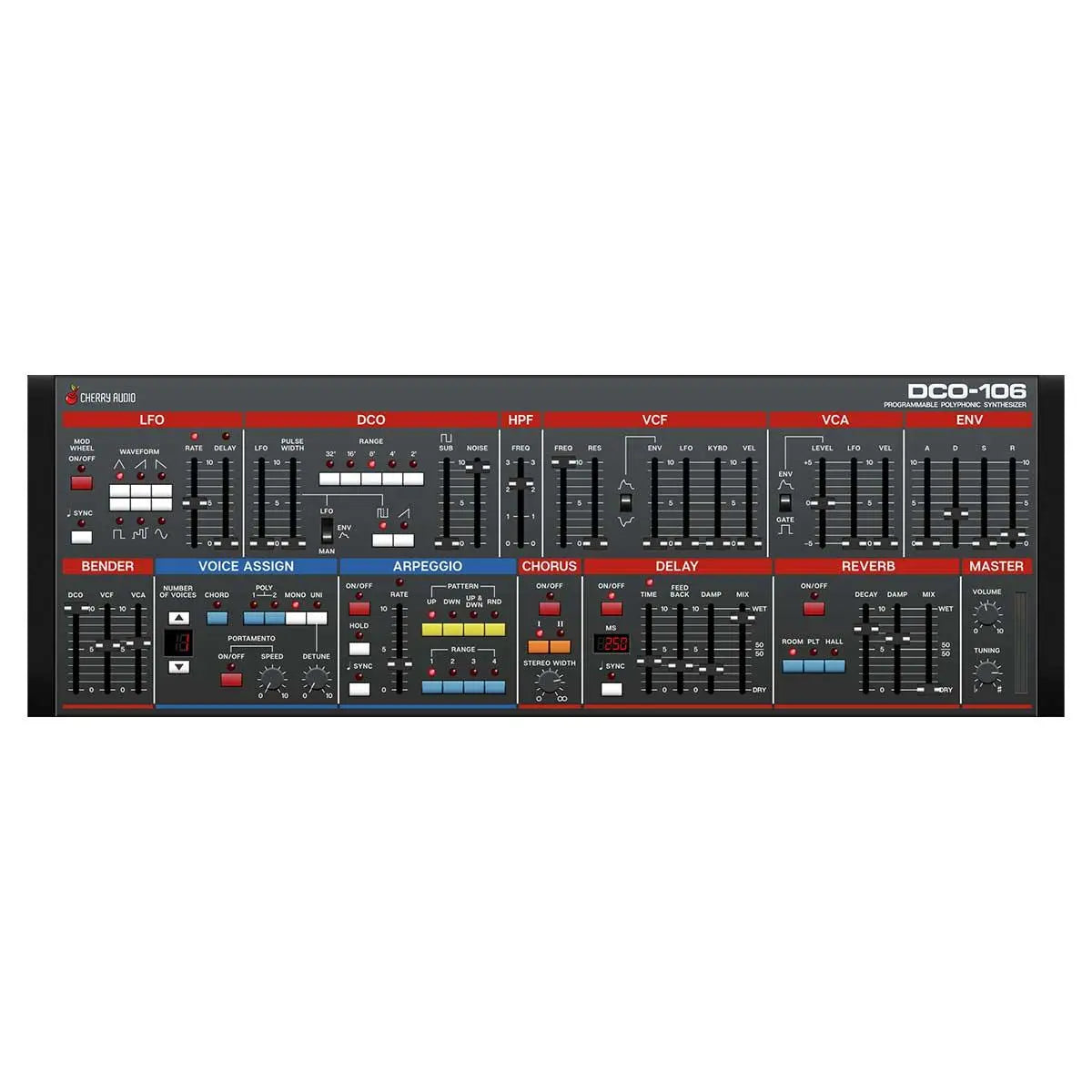 Cherry Audio DCO-106 Polyphonic Synth (Serial Nr + Download) - Koala Audio