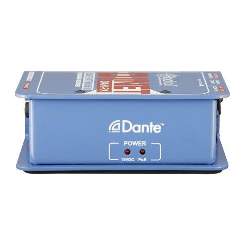 Radial DiNet Dan RX. Dante network Interface - Koala Audio