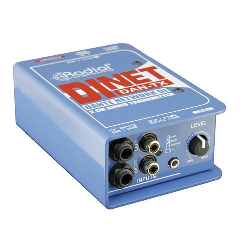 RAdial DiNet Dan-TX. Dante network Interface - Koala Audio