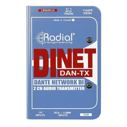 RAdial DiNet Dan-TX. Dante network Interface - Koala Audio