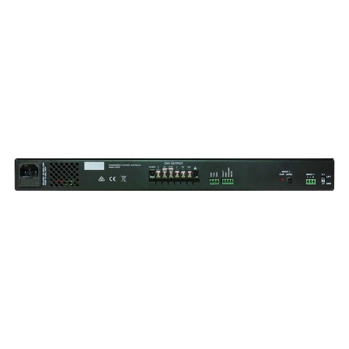 Australian Monitor HS250P 250W Power Amp With Dsp &amp; RS-232 - Koala Audio