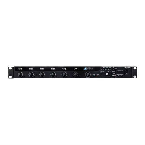 Australian Monitor HSMIX V2 Rackmount Mixer 1 Ru 9 Inputs with renamable bluetooth HSMIX Australian Monitor - Koala Audio