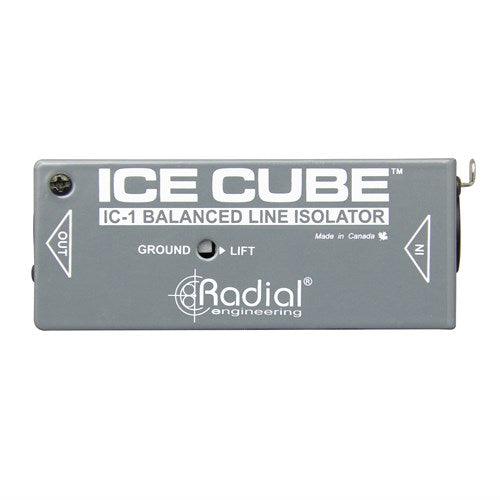 Radial Engineering IC-1 Single channel passive isolator with XLR input / output and ground lift