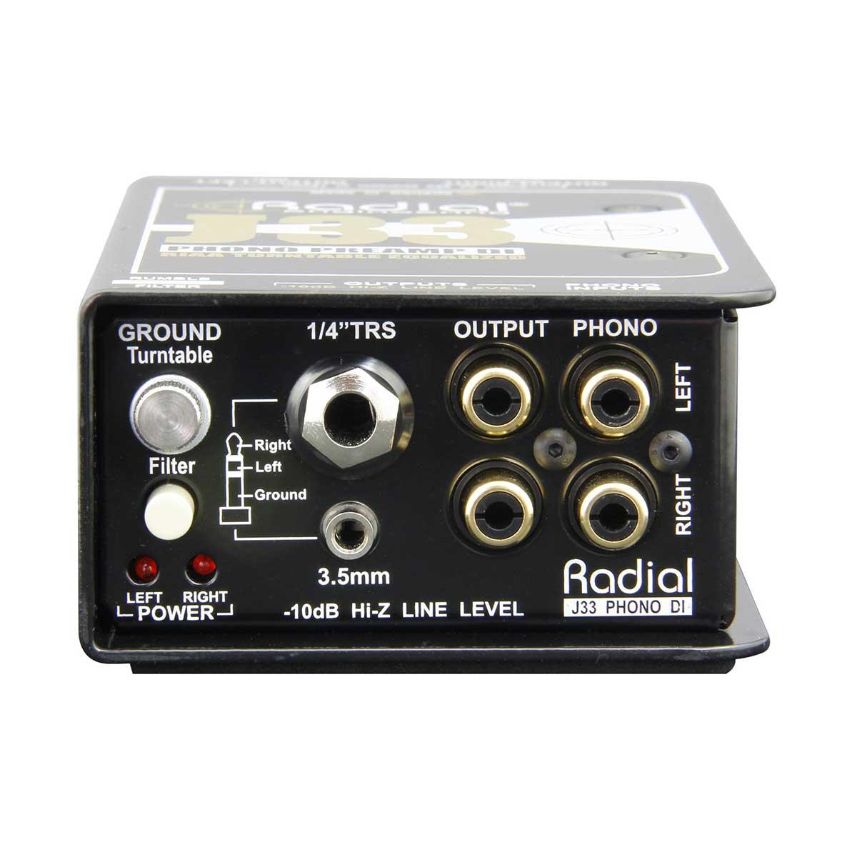 Radial J33 Turntable pre-amp &amp; DI box - Koala Audio