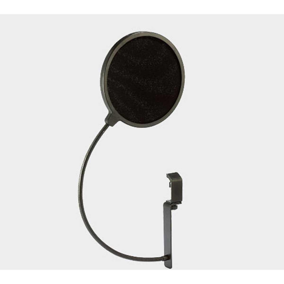 JTS MS-65L Pop filter flexible gooseneck with 100mm extension clamp