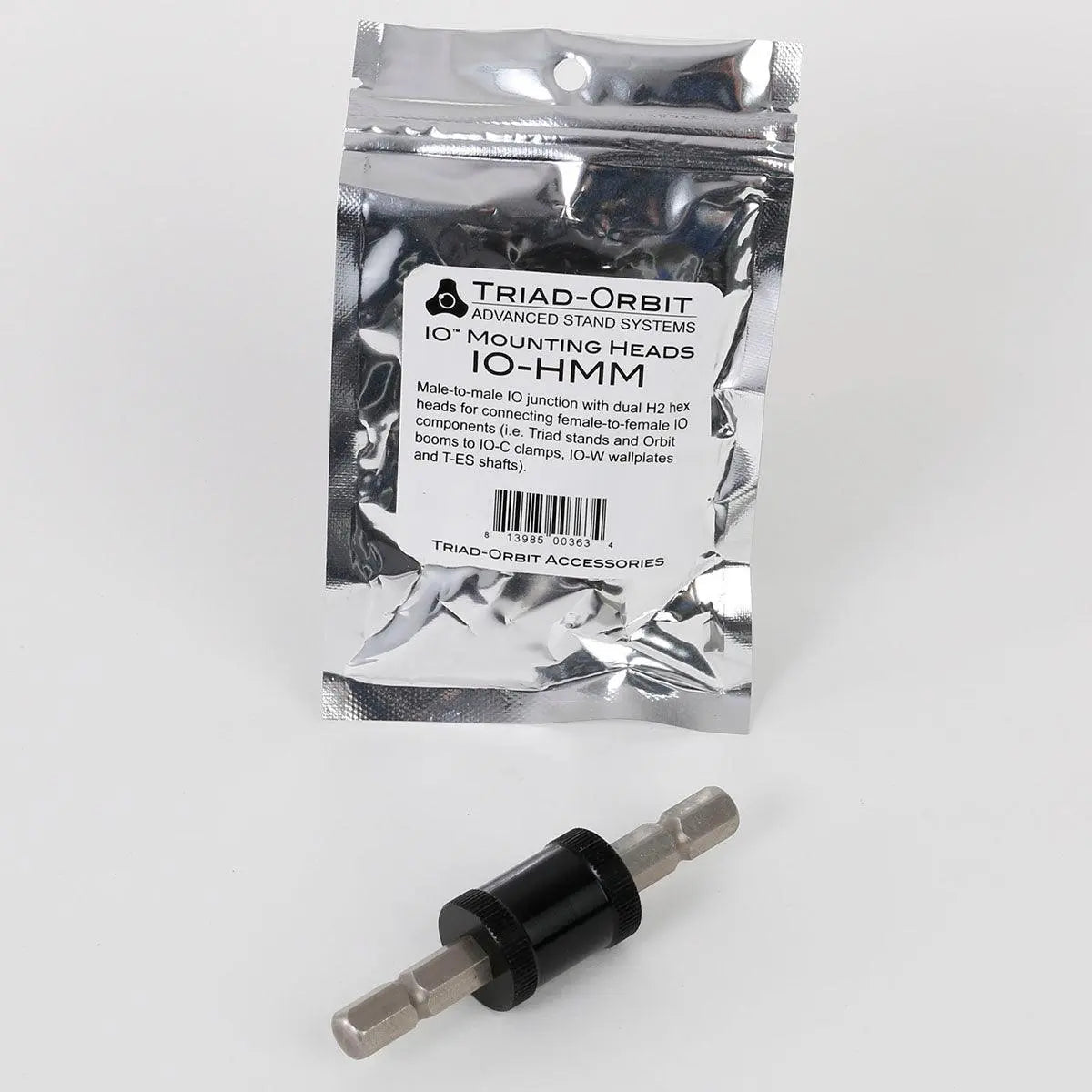 Triad-Orbit HMM IO Quick-Change Coupler Head, Male-to-male adaptor - Koala Audio