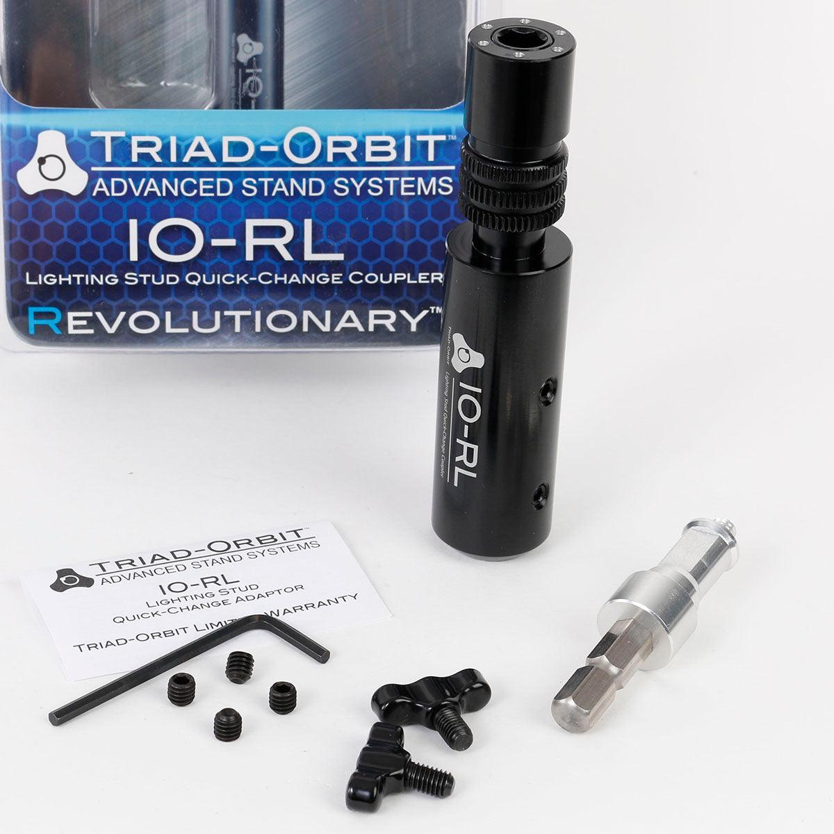 Triad-Orbit IO-RL Quick-Change Coupler for Lighting Stands