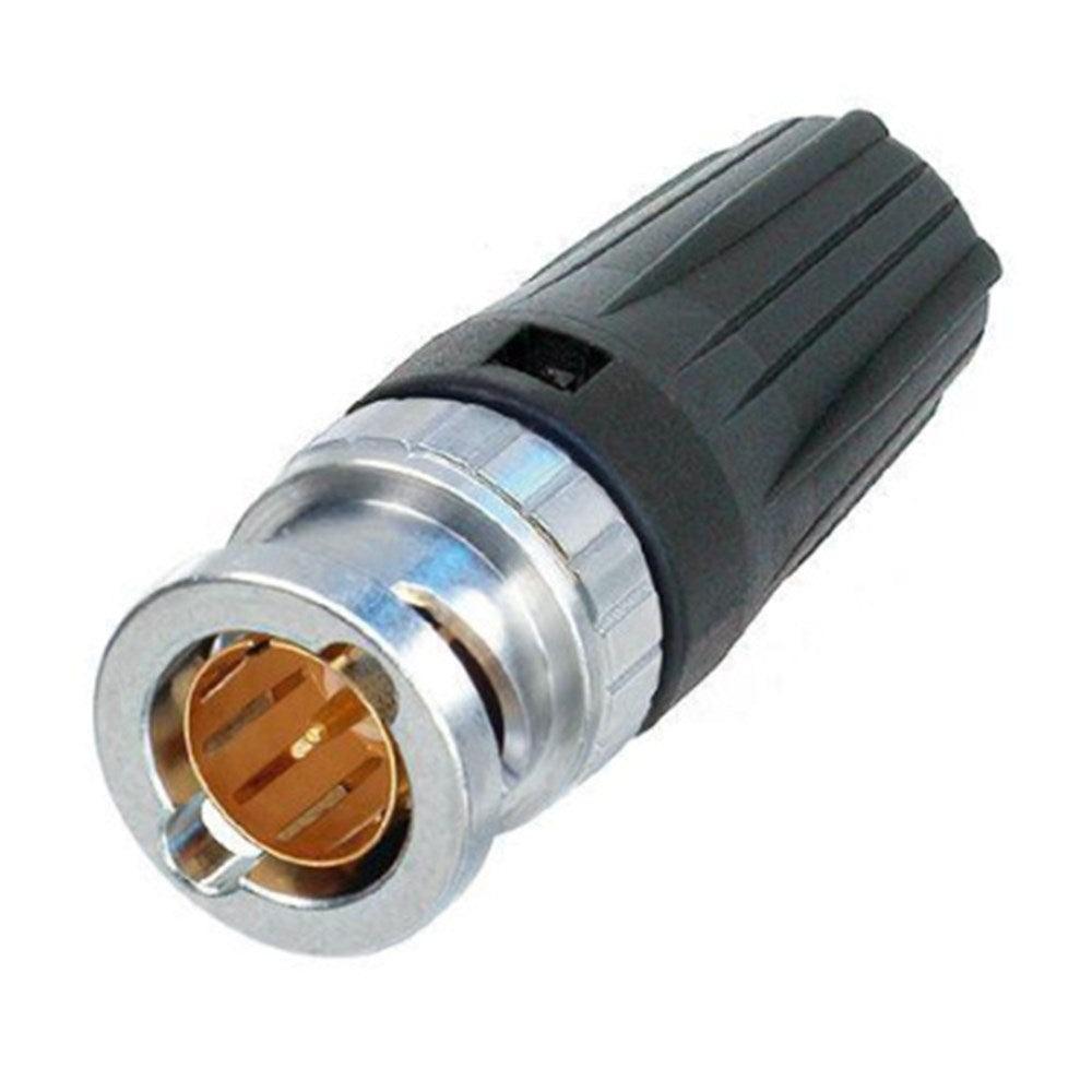 Neutrik NBNC75BDD6 rearTWIST 75-ohm BNC connector - Suits Canare L-2.5CFB, Belden 1855A, Commscope 7538 - Koala Audio