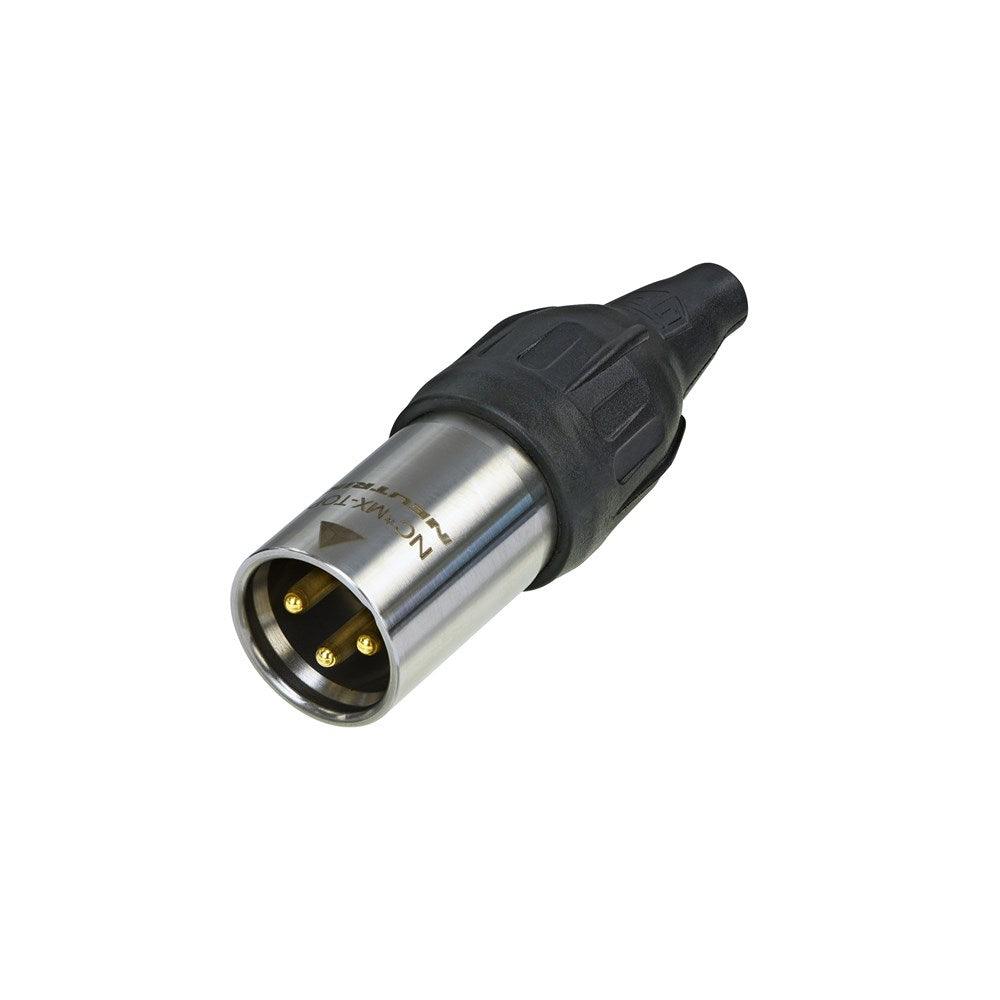 Neutrik NC3MX XLR Top Heavy-Duty Male 3-Pole Cable Connector, Ip65 & UV Resistant - Koala Audio