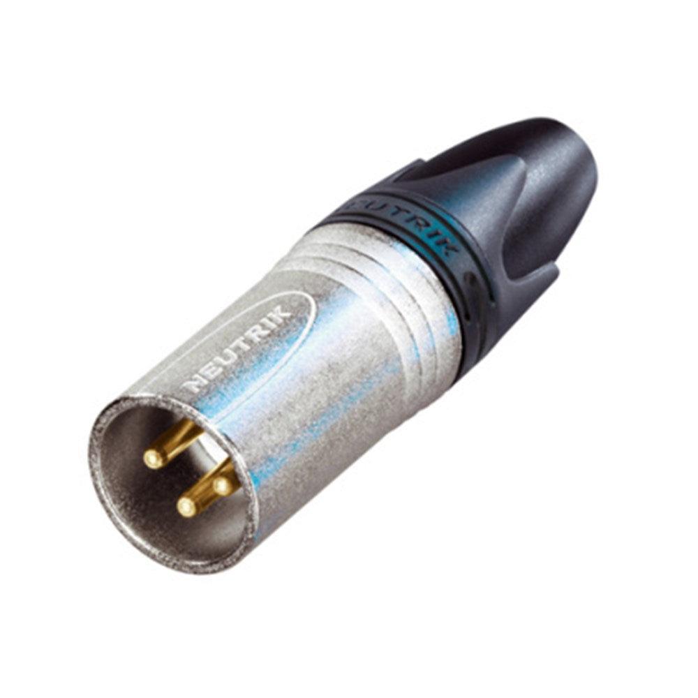 Neutrik NC3MXX-EMC EMI-Protected Male 3-pin Line Cable Connector - Koala Audio