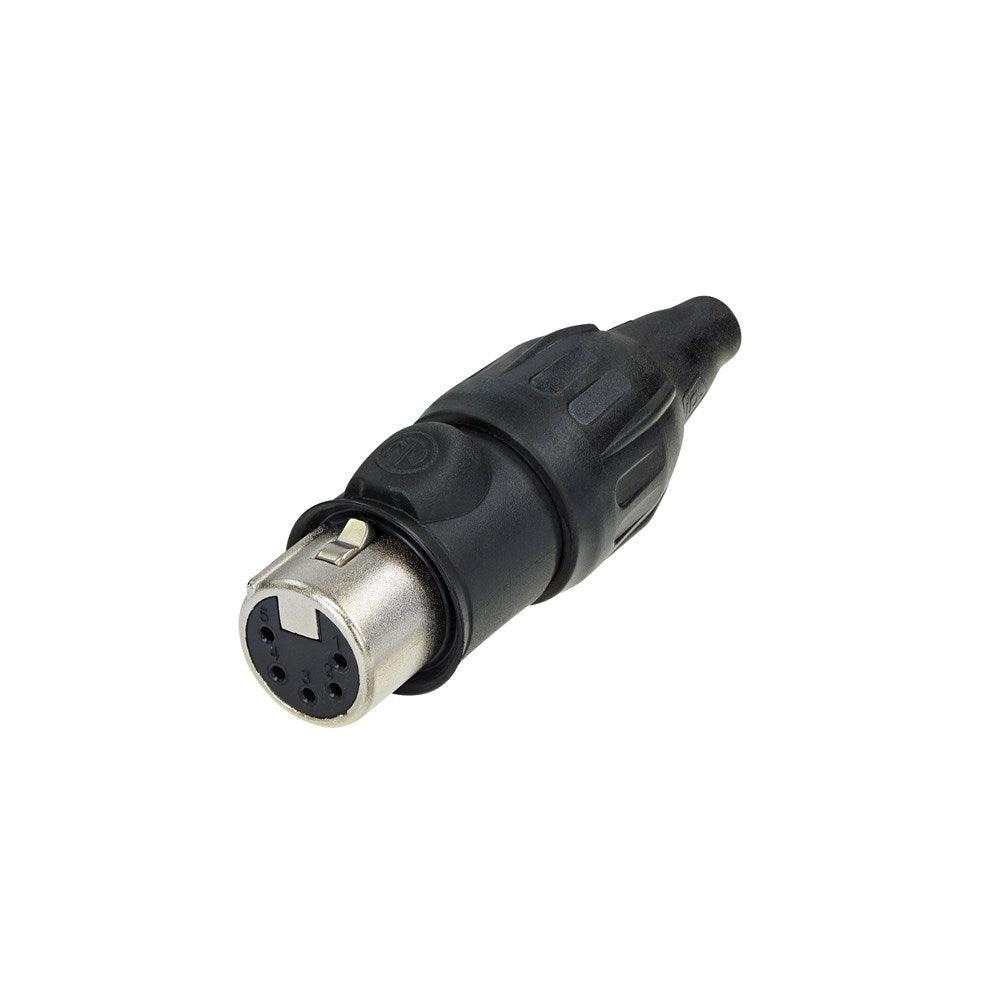 Neutrik NC5FX-TOP XLR Top Female 5-Pole Cable Connector IP65/UV Resistant - Koala Audio